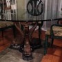 Vintage Bronze Koi Dining Table