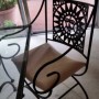 Arthur Umanoff Mayan Celestial Sun Patio Set