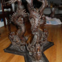 Bronze Chinese Dragon Dining Table