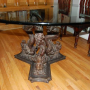 Bronze Chinese Dragon Dining Table