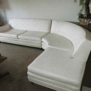 Vintage Mid-Century Modern Sectional Sofa