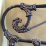 Antique Iron & Brass Bed