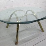 Roger Sprunger for Dunbar Brass Coffee Table