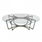 Vintage Hollywood Regency Sculptural Coffee Table