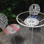 Arthur Umanoff LOVE Chair & Mayan Sun Patio Table Set