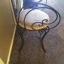Vintage Wrought Iron Peacock Chair
