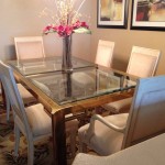 Mastercraft Brass Dining Table by William Doezma