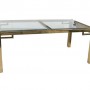 Mastercraft Brass Dining Table by William Doezma